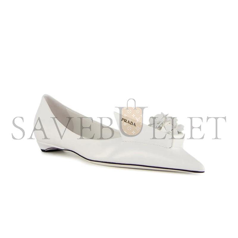Pra*a embellished leather ballet flats 1f291n
